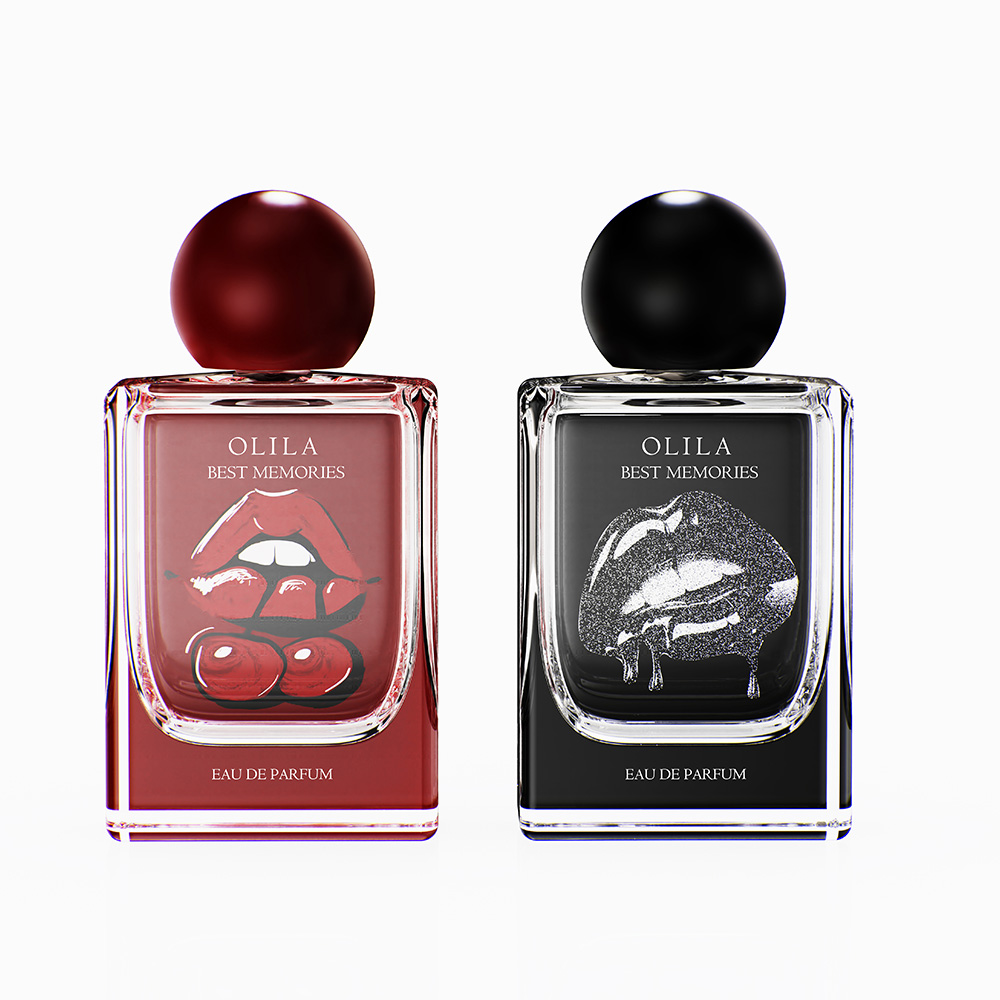 Romantic Memories Rectangular Perfume Bottle