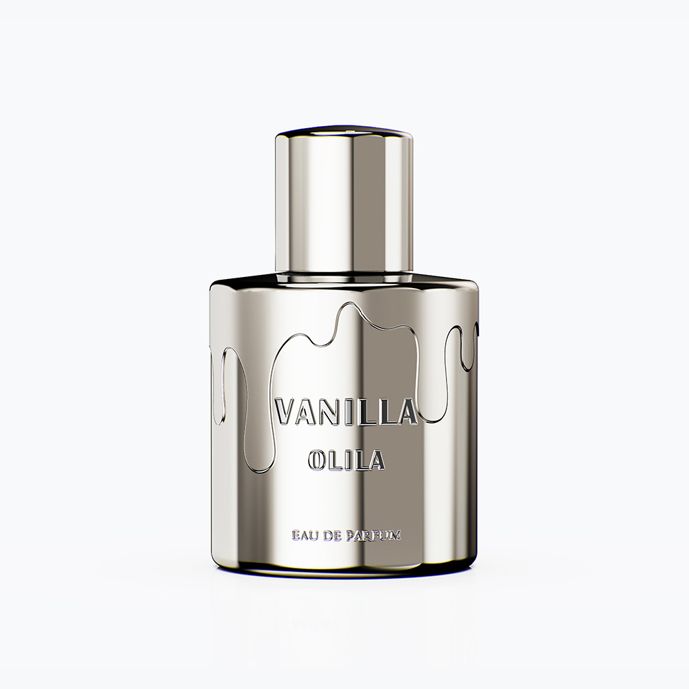 Dripping Design Metallic Perfume Bottle