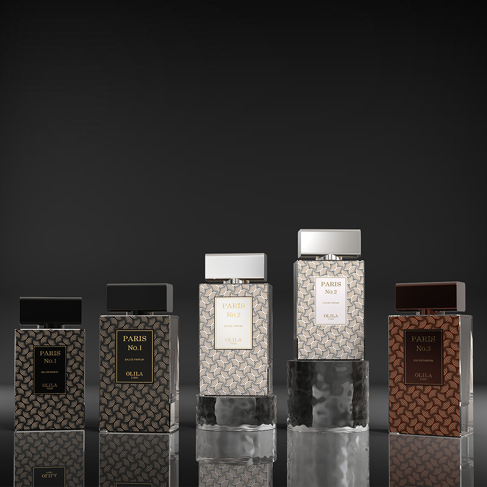 Paris No.1 Textured Glass Bottle